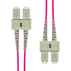 "ProXtend SC-SC UPC OM4 Duplex MM Fibre | High-Performance Fiber Optic Cable - FO-SCSCOM4D-002"